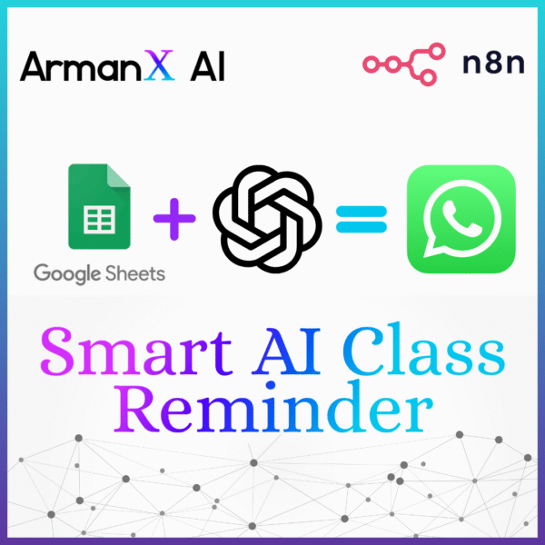 smart ai class reminder by armanx ai